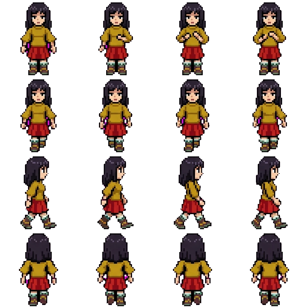 Rosemary walten movement sprite