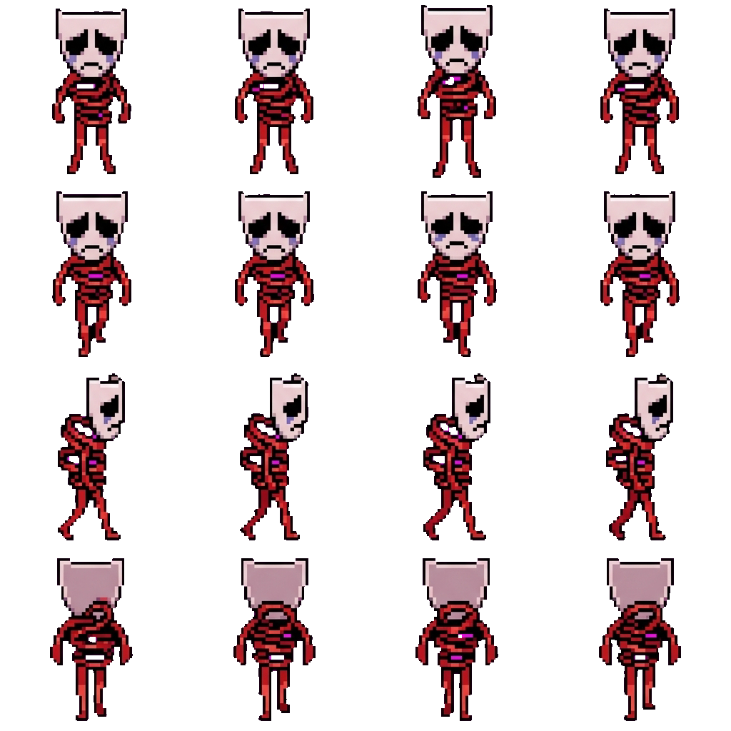 Gangle movement sprite