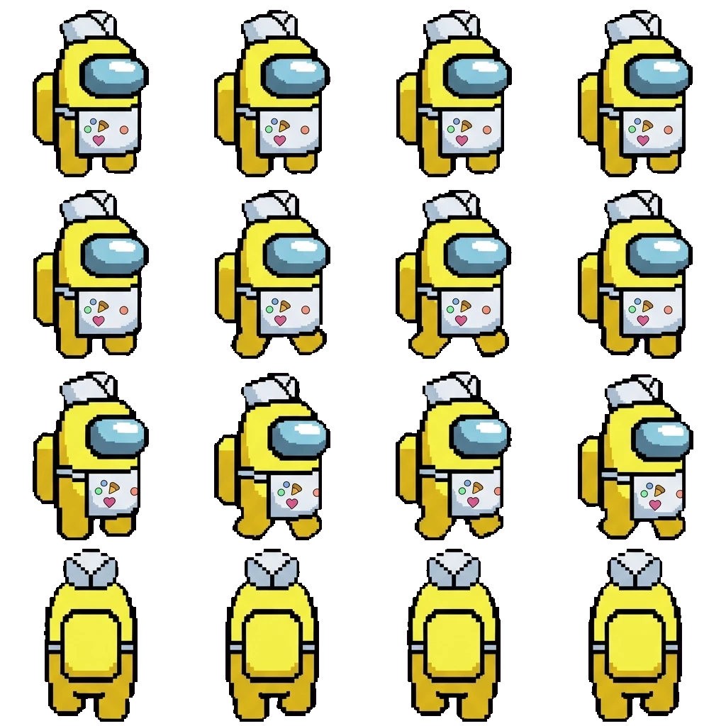 Amarillo movement sprite