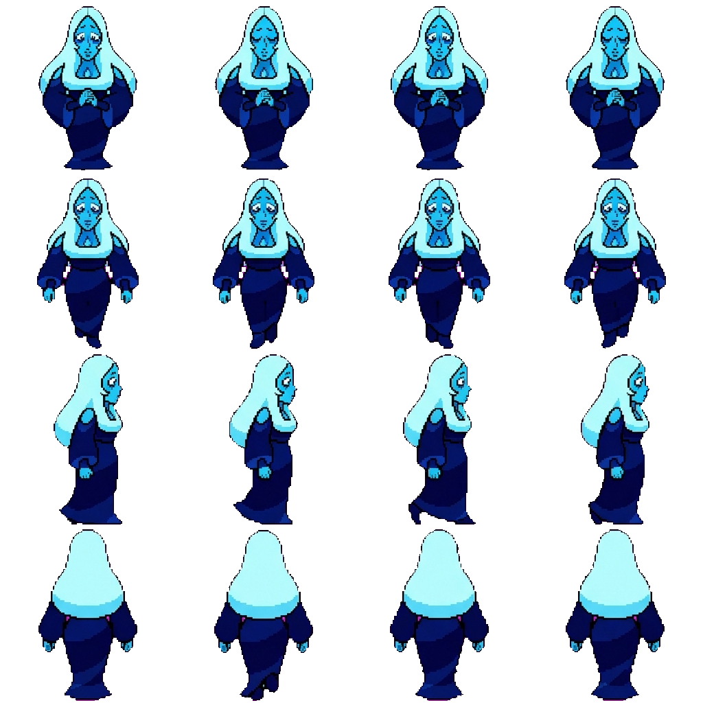 Blue Diamond movement sprite