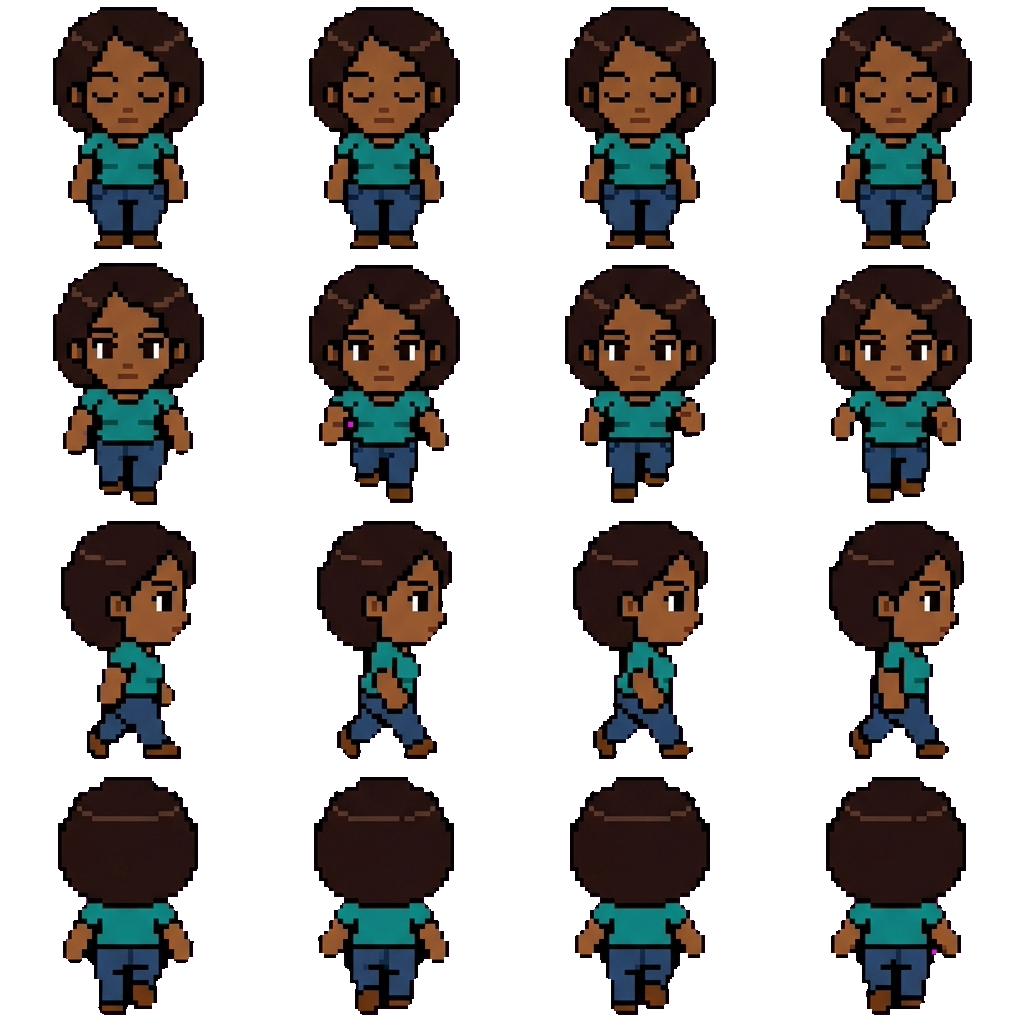 Rochelle movement sprite