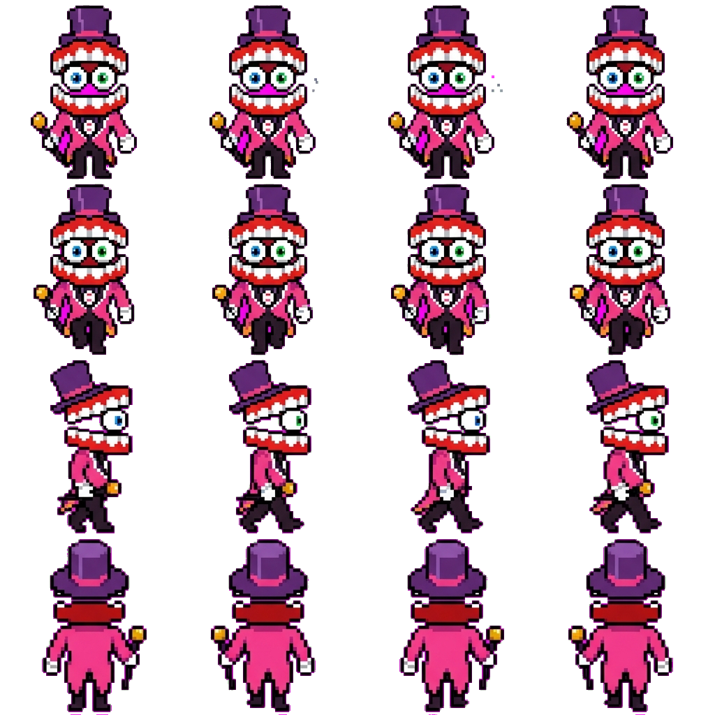 Caine movement sprite