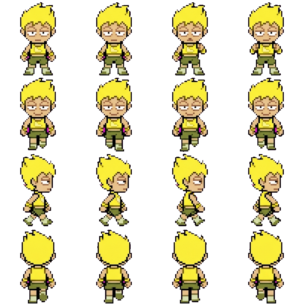 Connor movement sprite