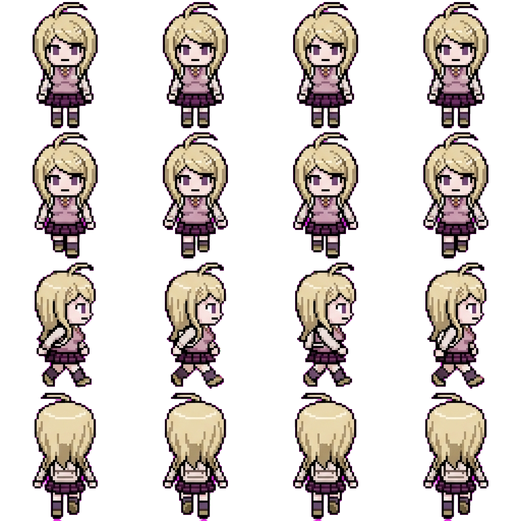 Kaede movement sprite