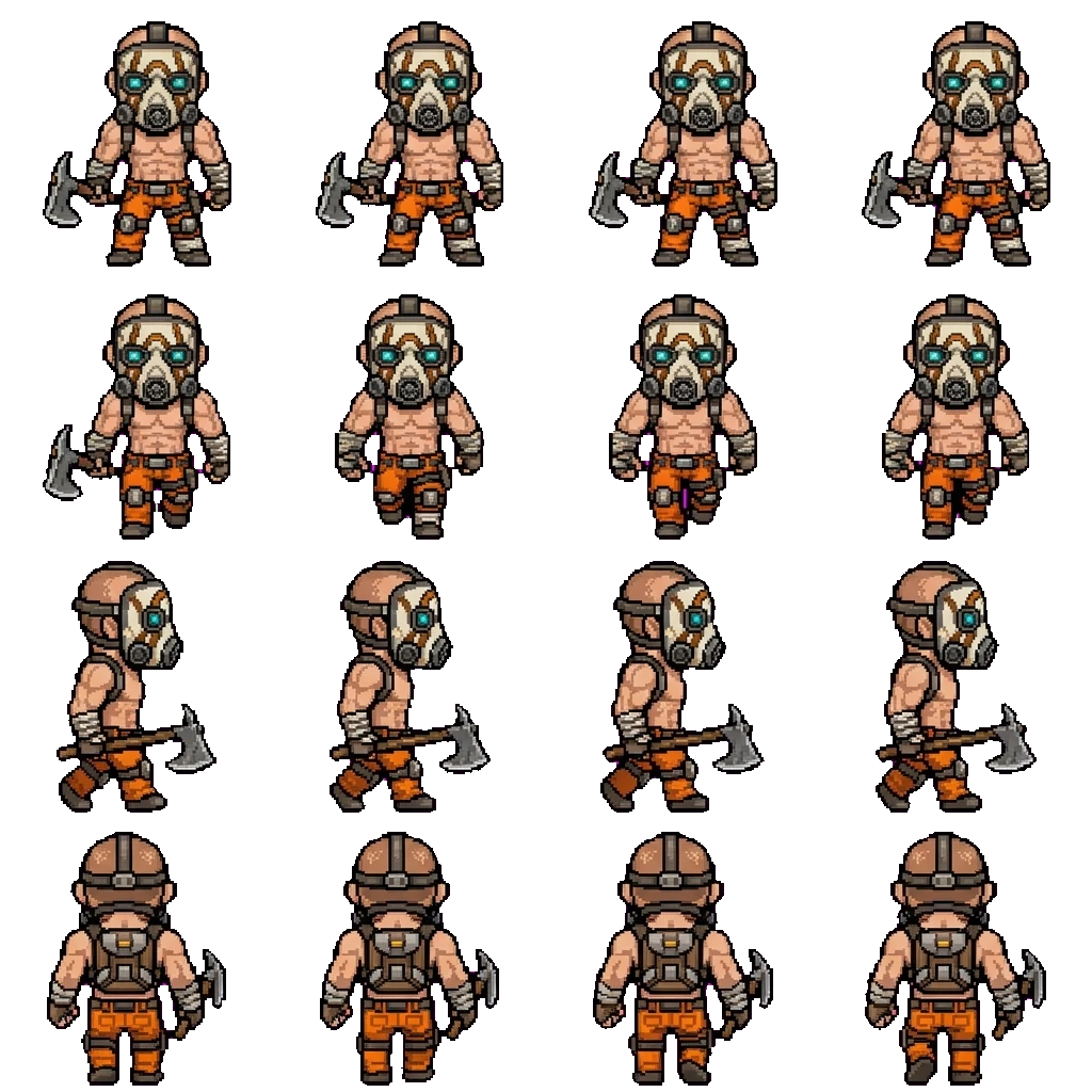 Krieg movement sprite