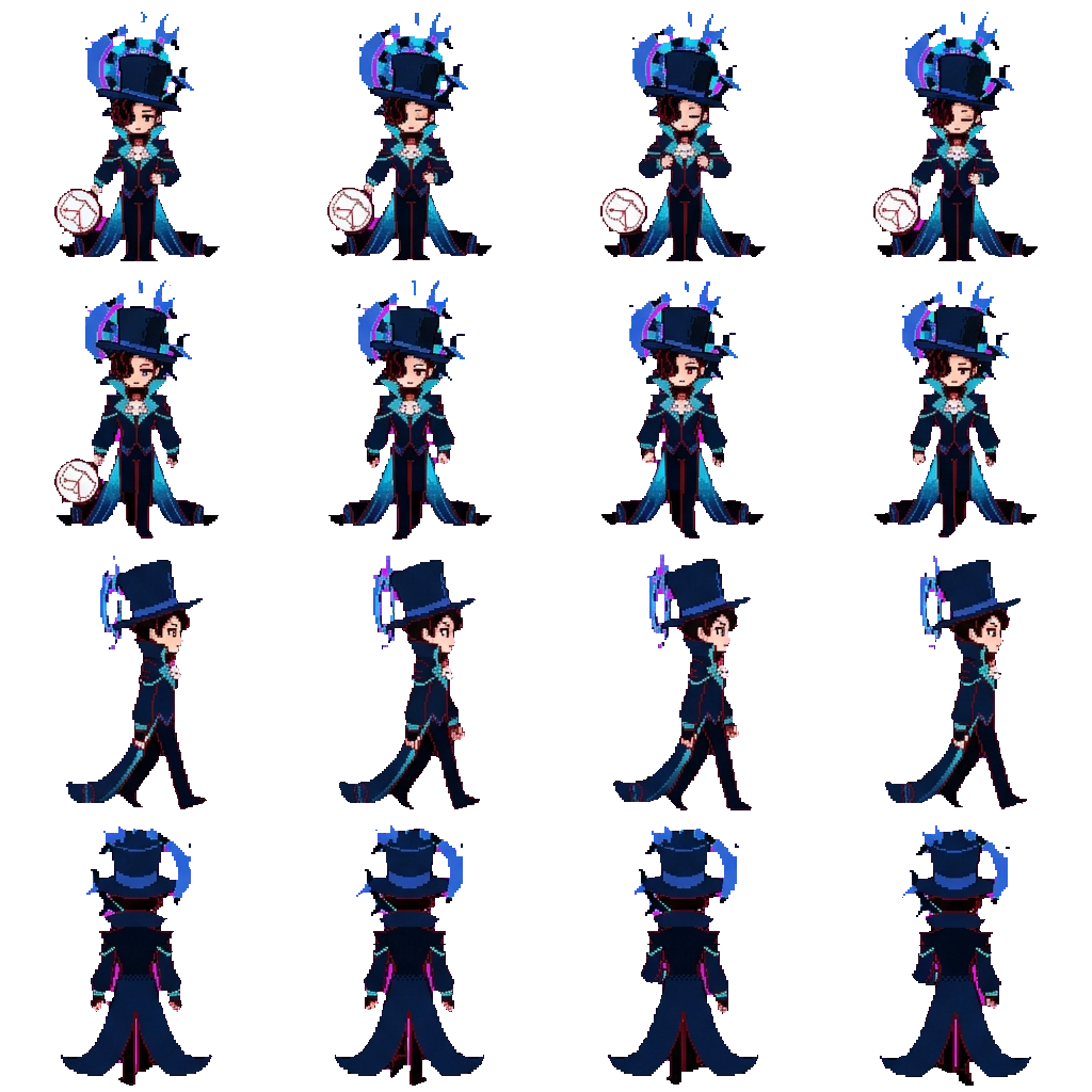 Magnus movement sprite