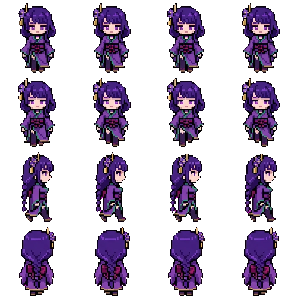 Runa movement sprite