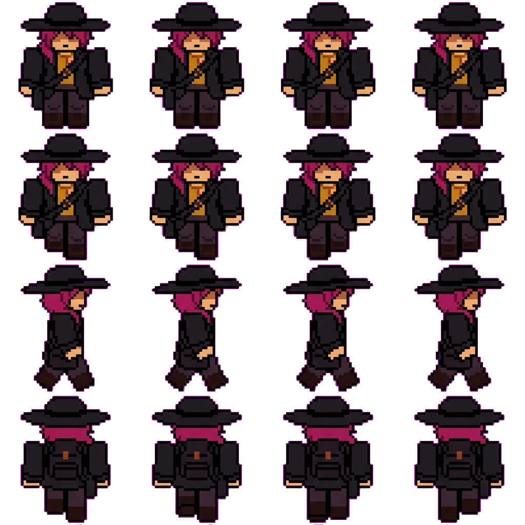 Jane Doe movement sprite