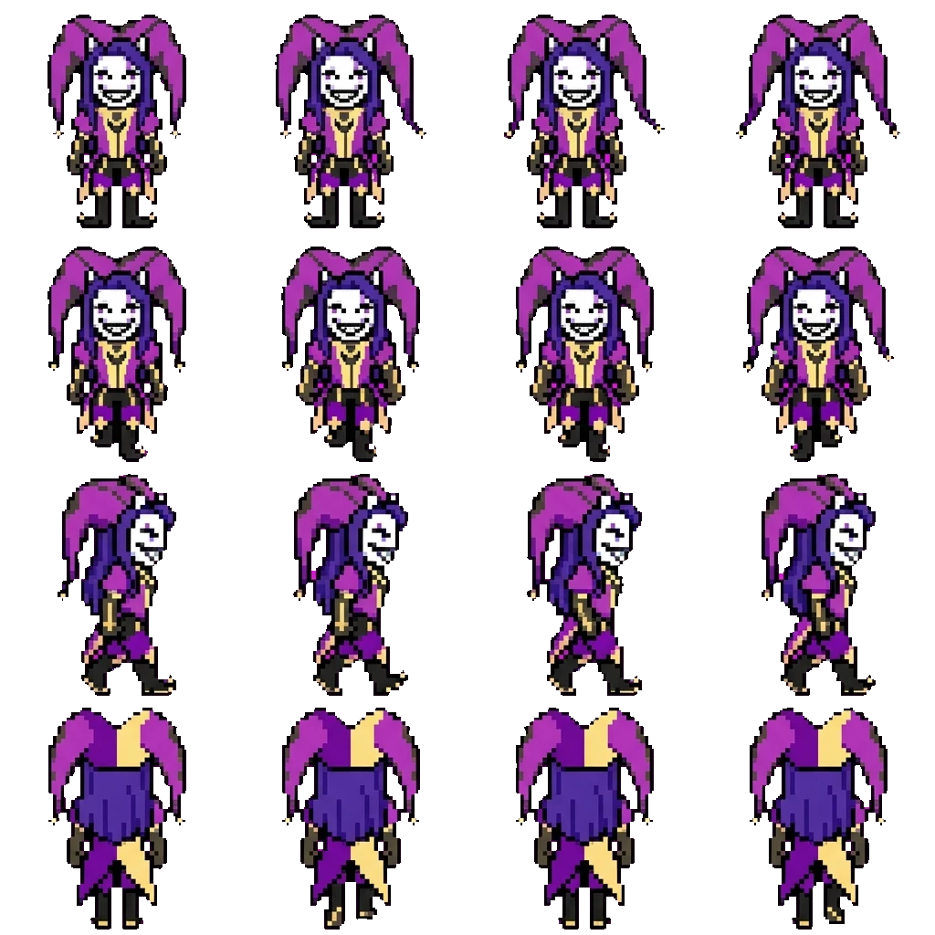 Jester movement sprite