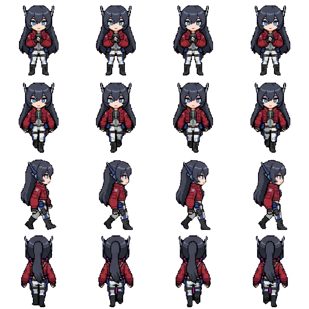 Optimus movement sprite