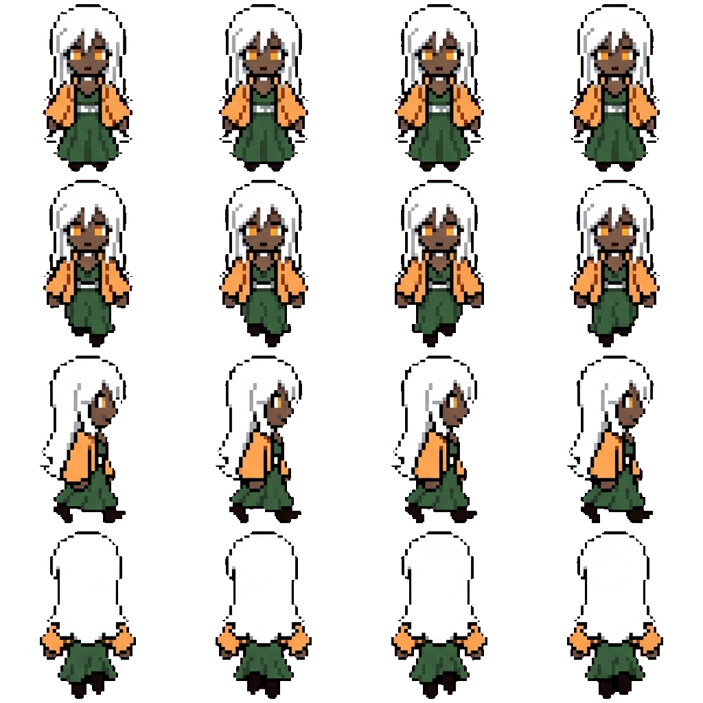 Yumii movement sprite