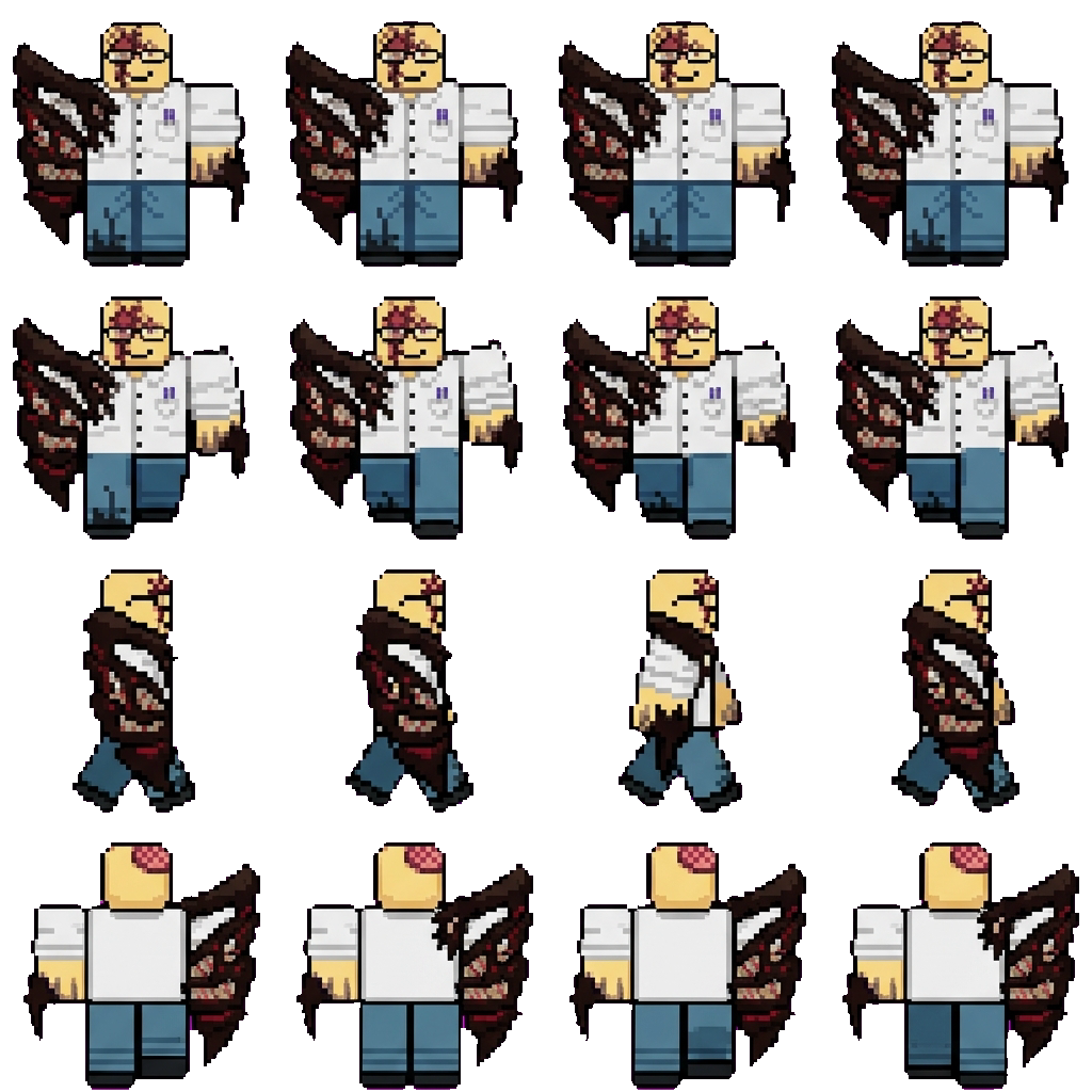 Jhon Doe movement sprite