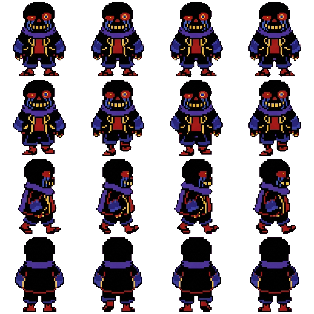 Error movement sprite