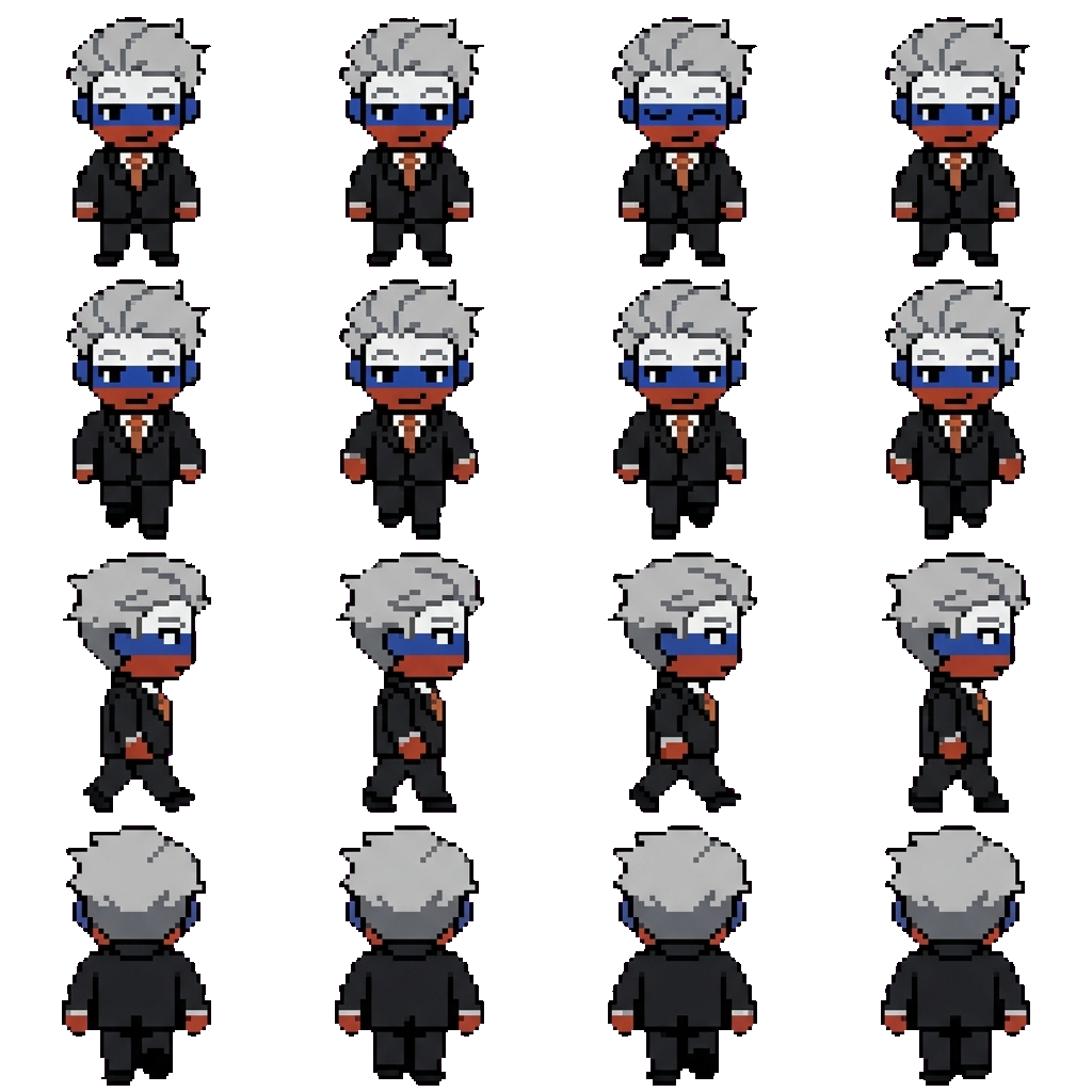 Russia movement sprite