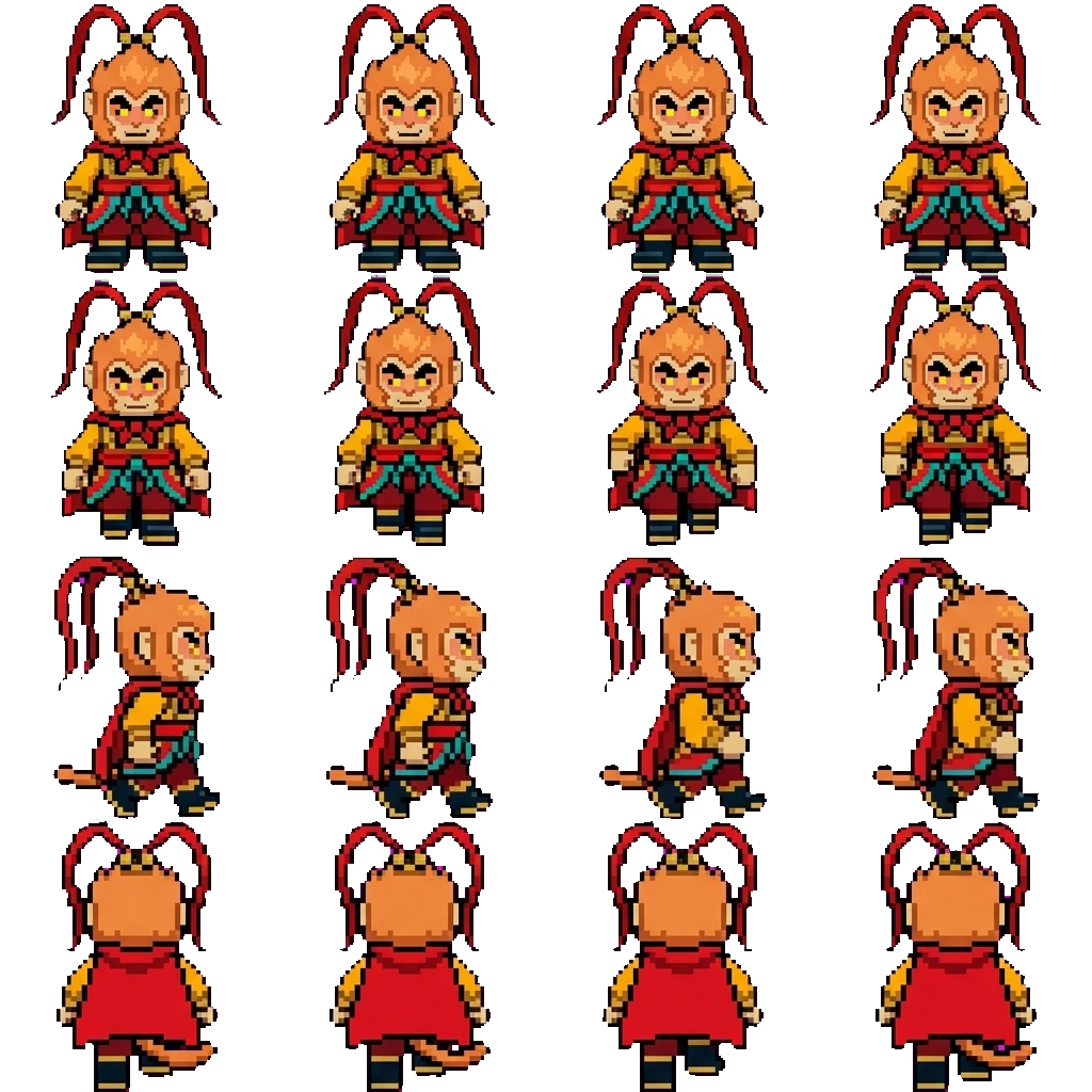 Sun Wukong movement sprite