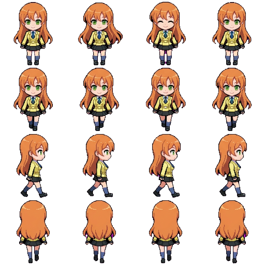 Shirley Fenette movement sprite
