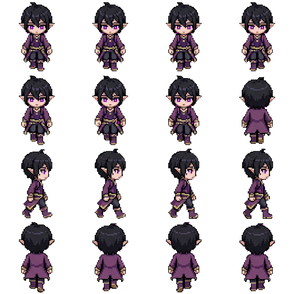 Mal Chrysanthemum movement sprite