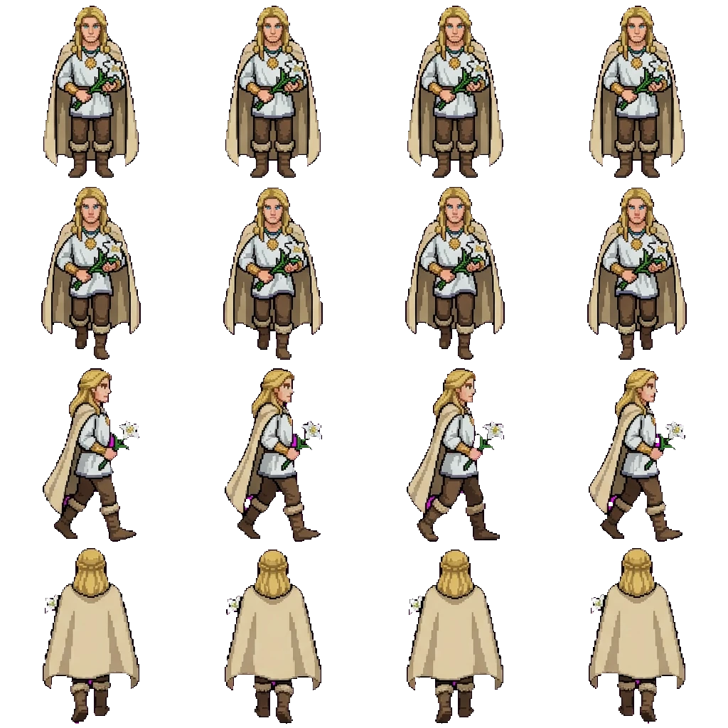 Baldur movement sprite