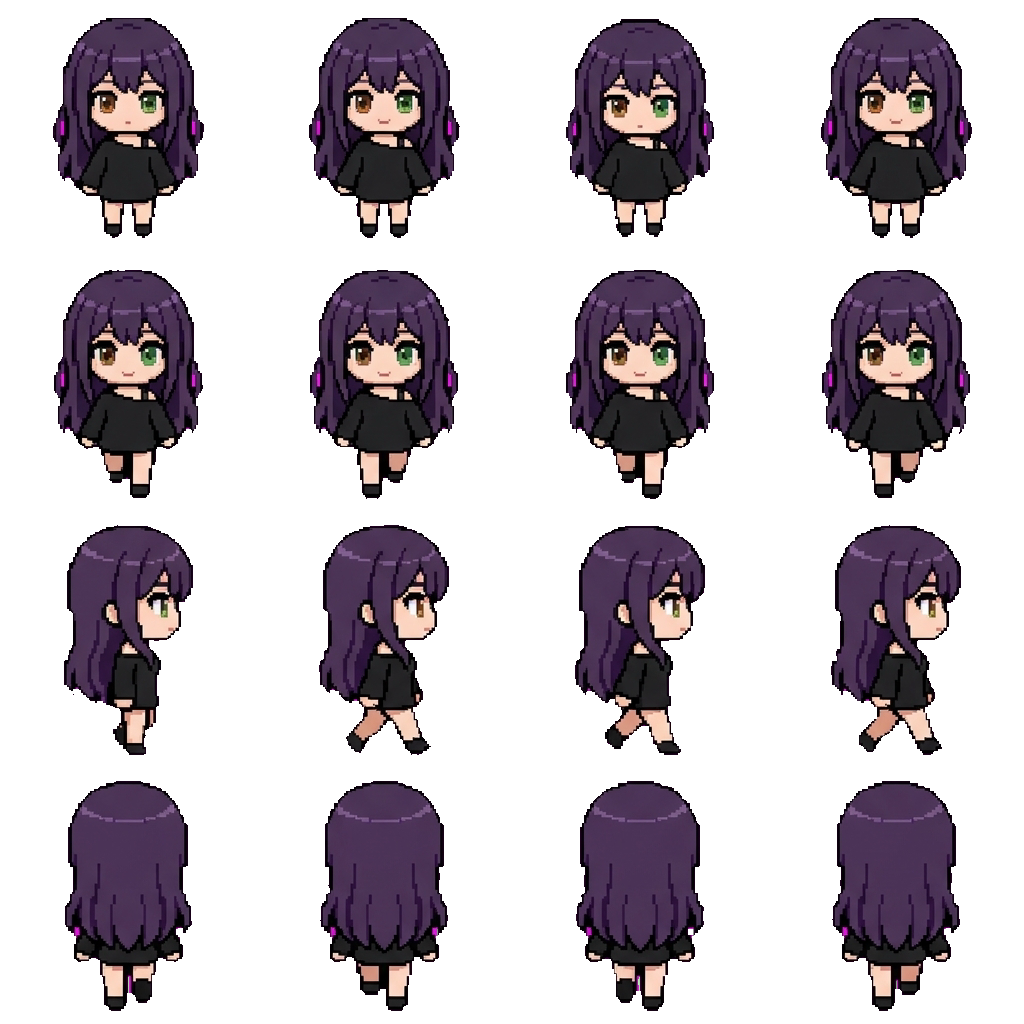 Aria movement sprite