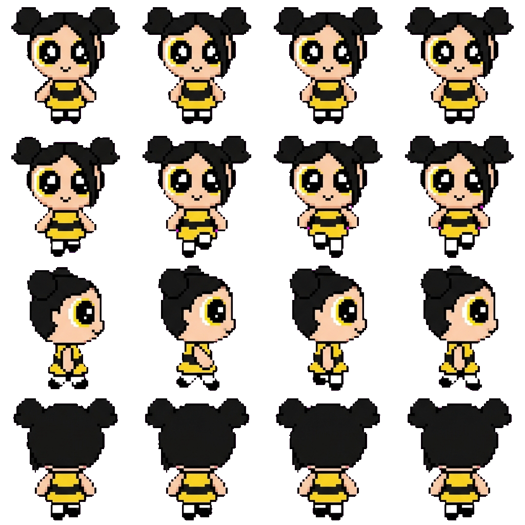 Danielle movement sprite