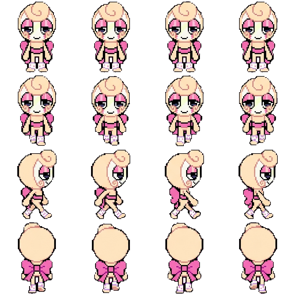 Glisten movement sprite