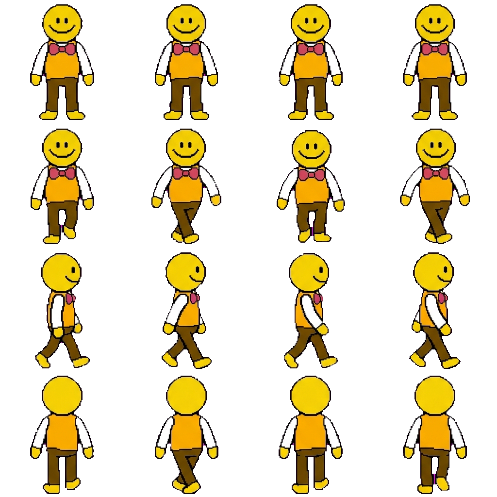 Verity movement sprite