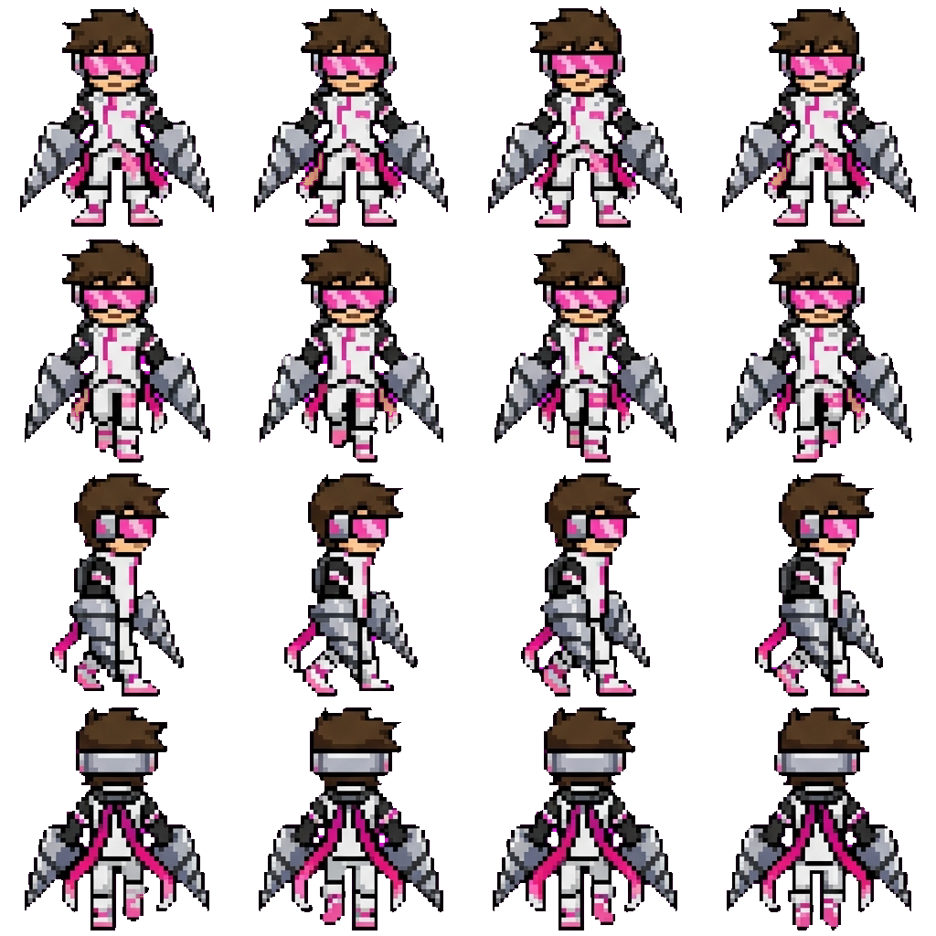 Paul movement sprite