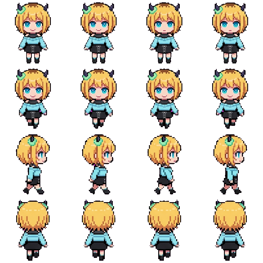 Mem-cho movement sprite