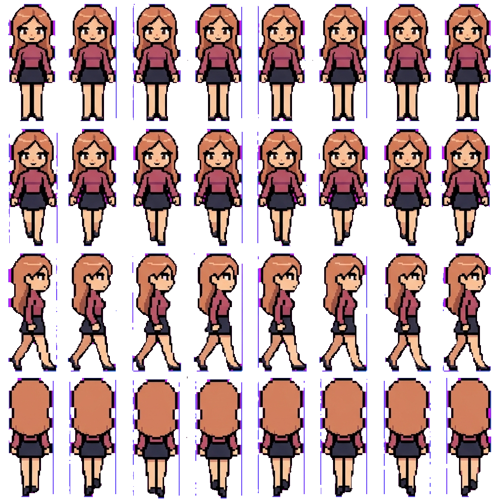 Rosie movement sprite