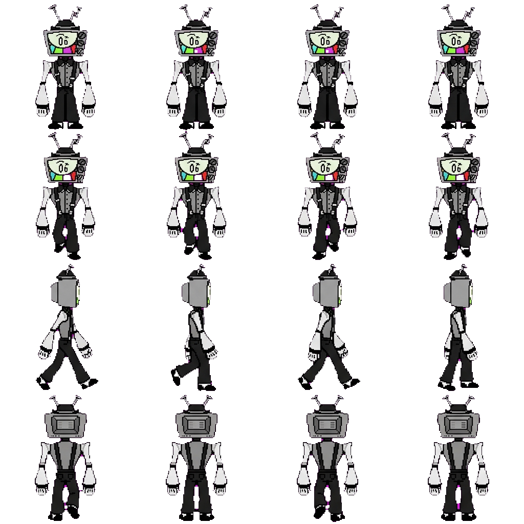 Mr. Puzzles movement sprite