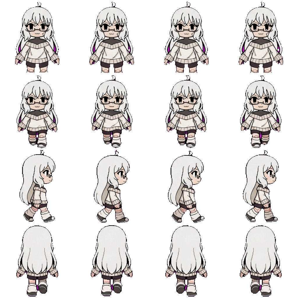 Melvey movement sprite