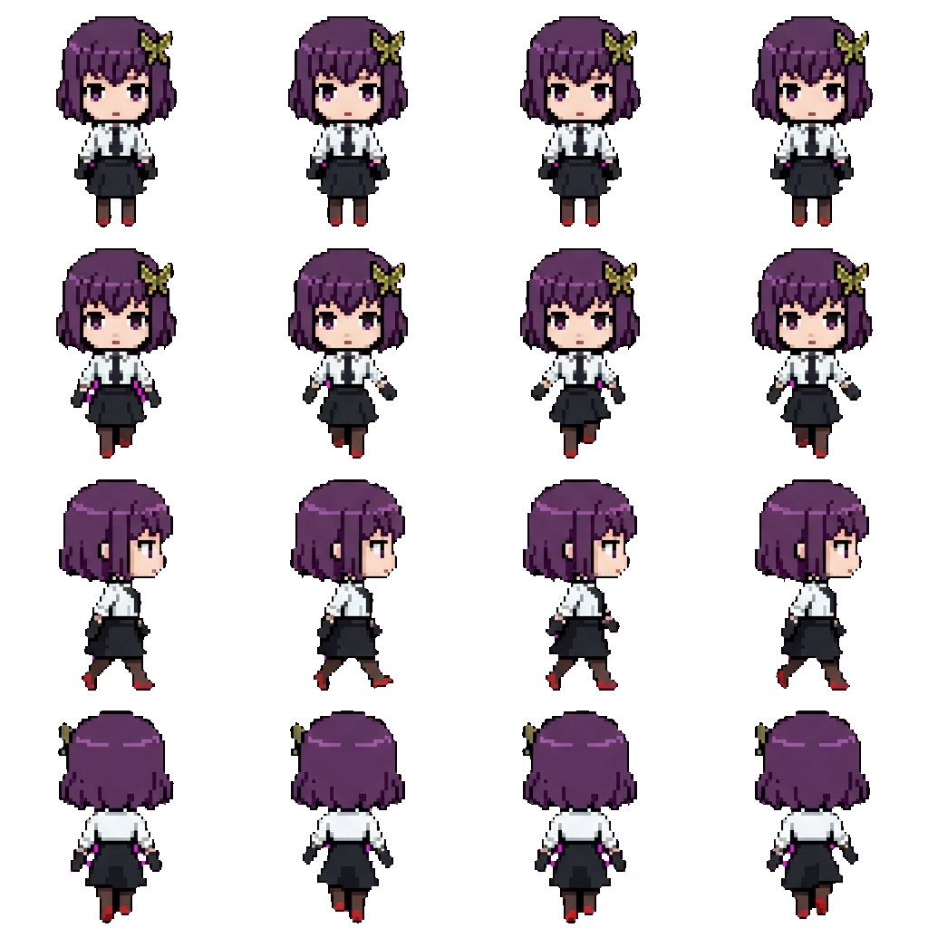 Yosano Akiko movement sprite