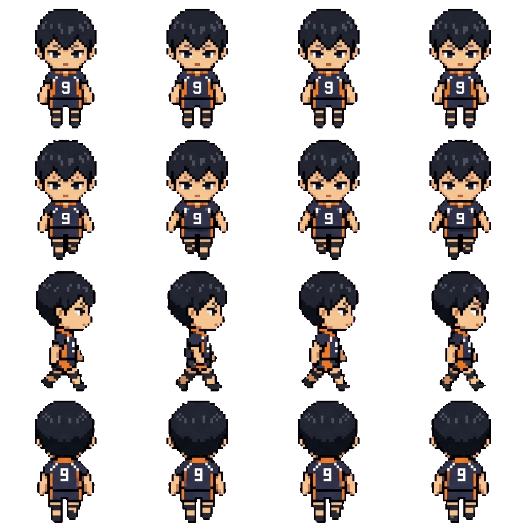 Kageyama movement sprite