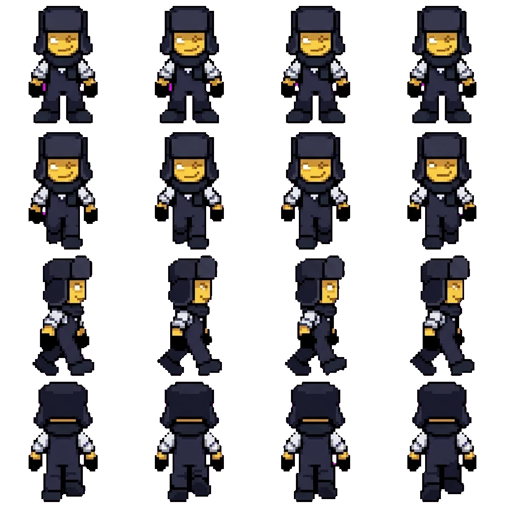 Soldier movement sprite