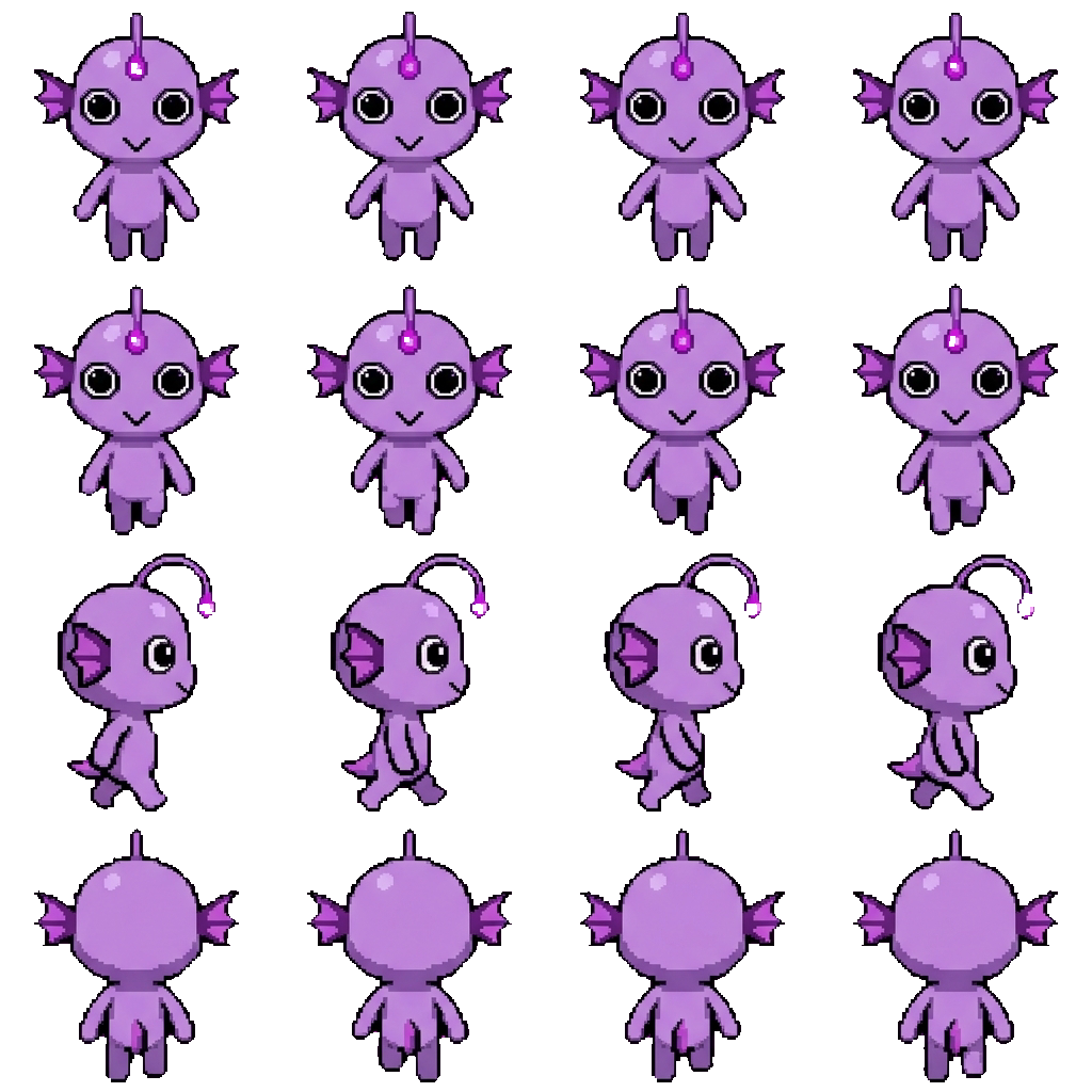 Fih movement sprite