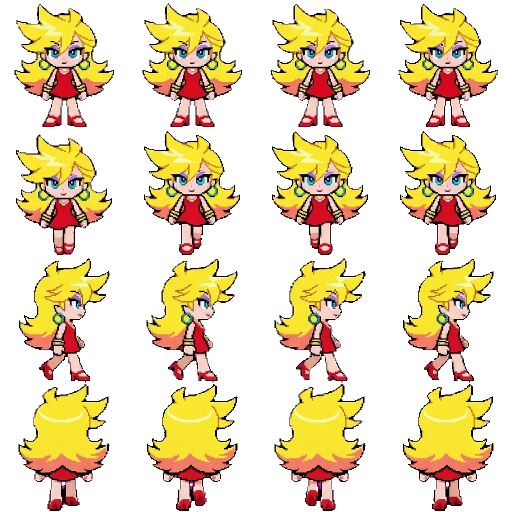 Panty movement sprite