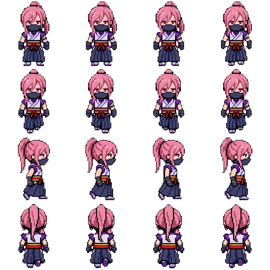 Cherry blossom movement sprite
