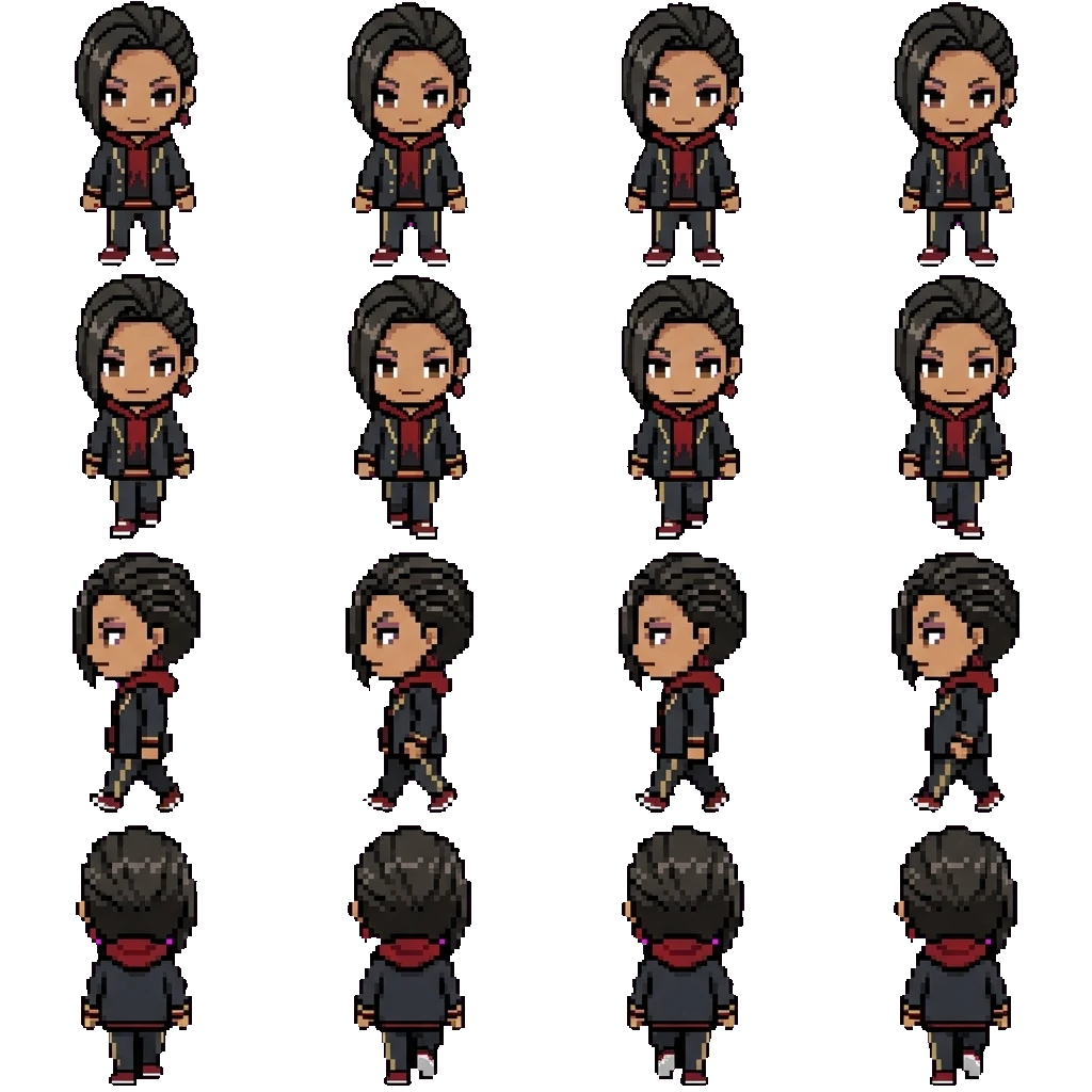 Jamil movement sprite