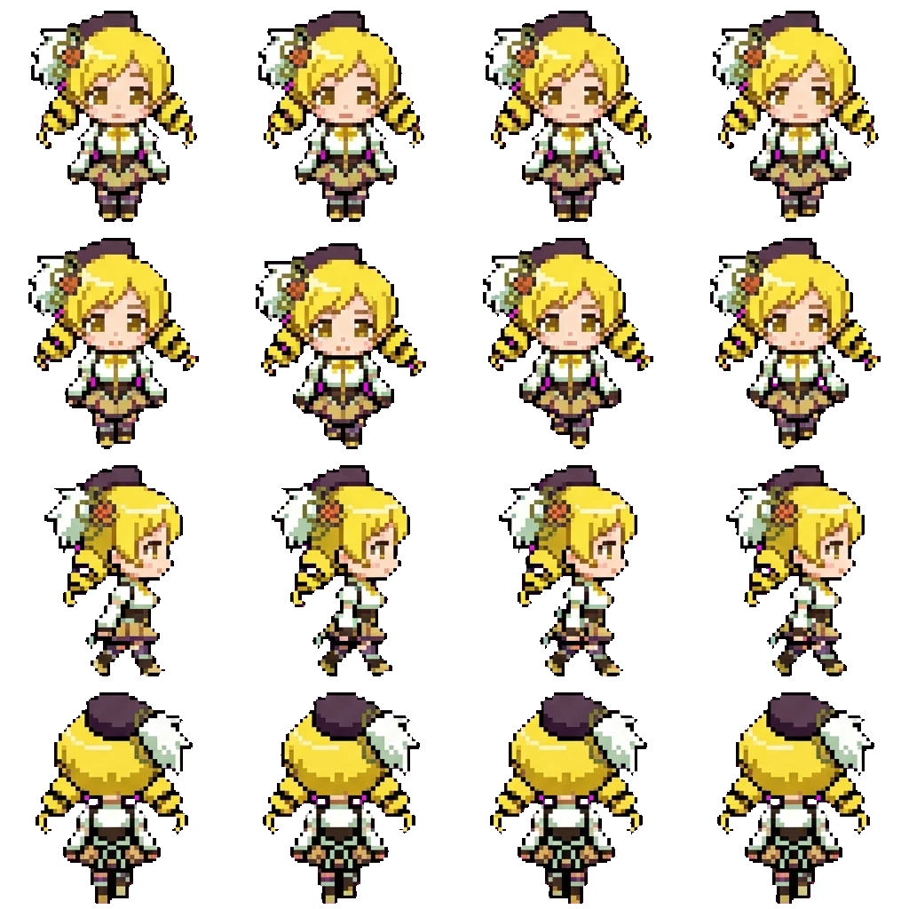 Mami movement sprite