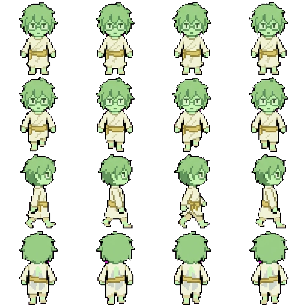 Bernard John movement sprite