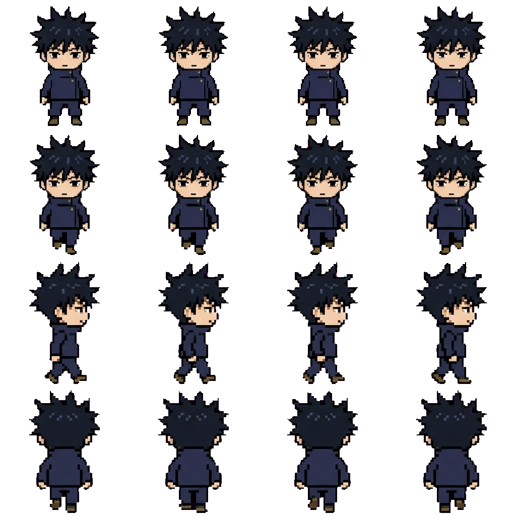 Megumi movement sprite