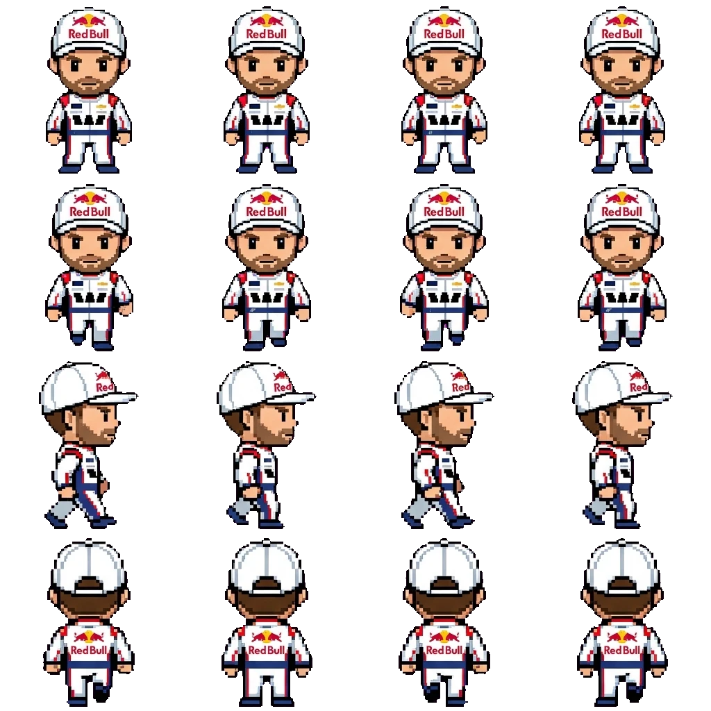 Shane Van Gisbergen movement sprite