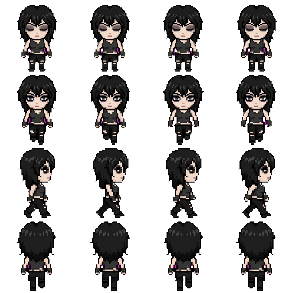 Holy movement sprite
