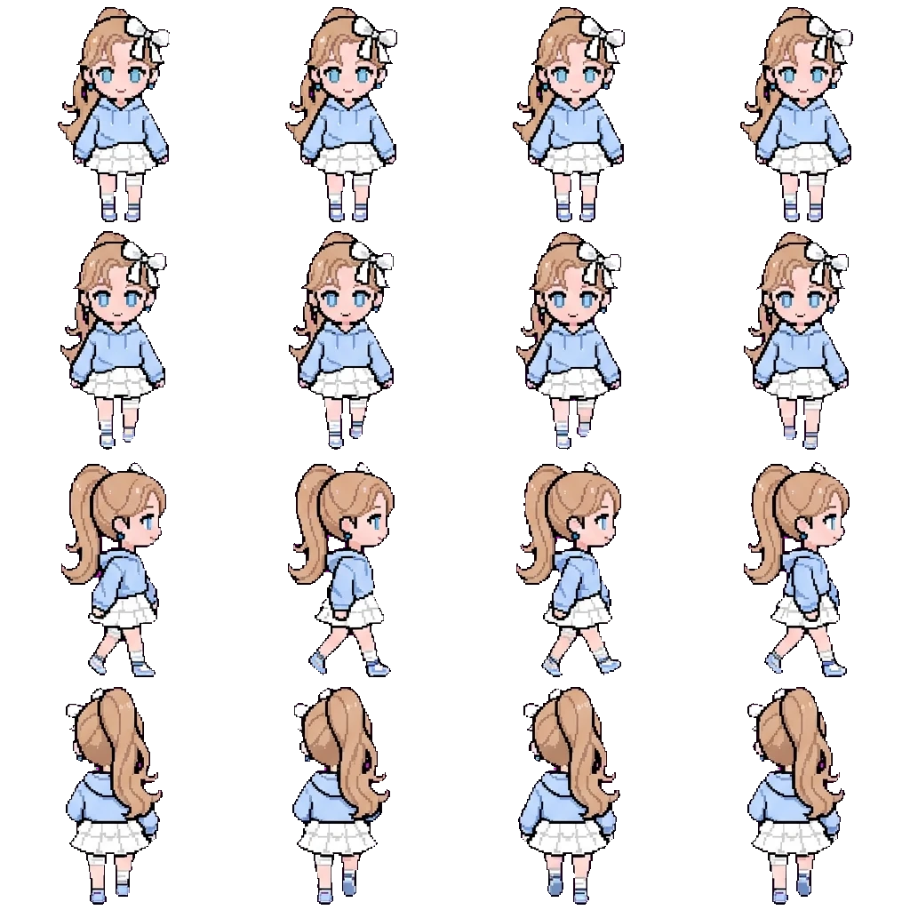 Mila Silva movement sprite