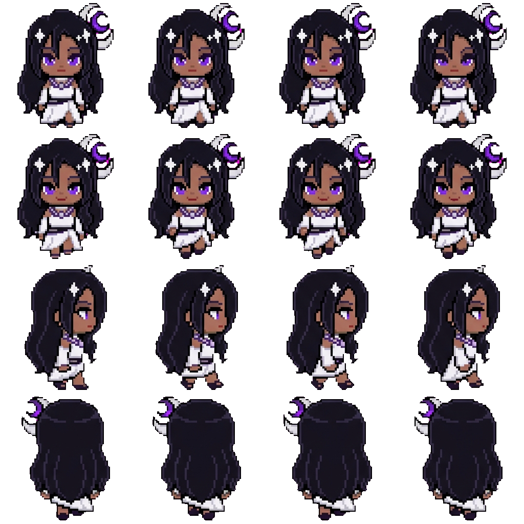 Lilith movement sprite