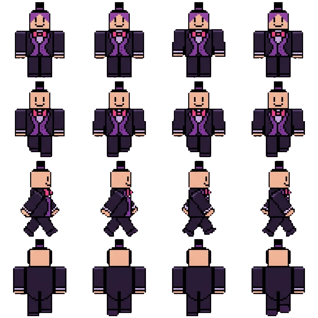 Peter movement sprite