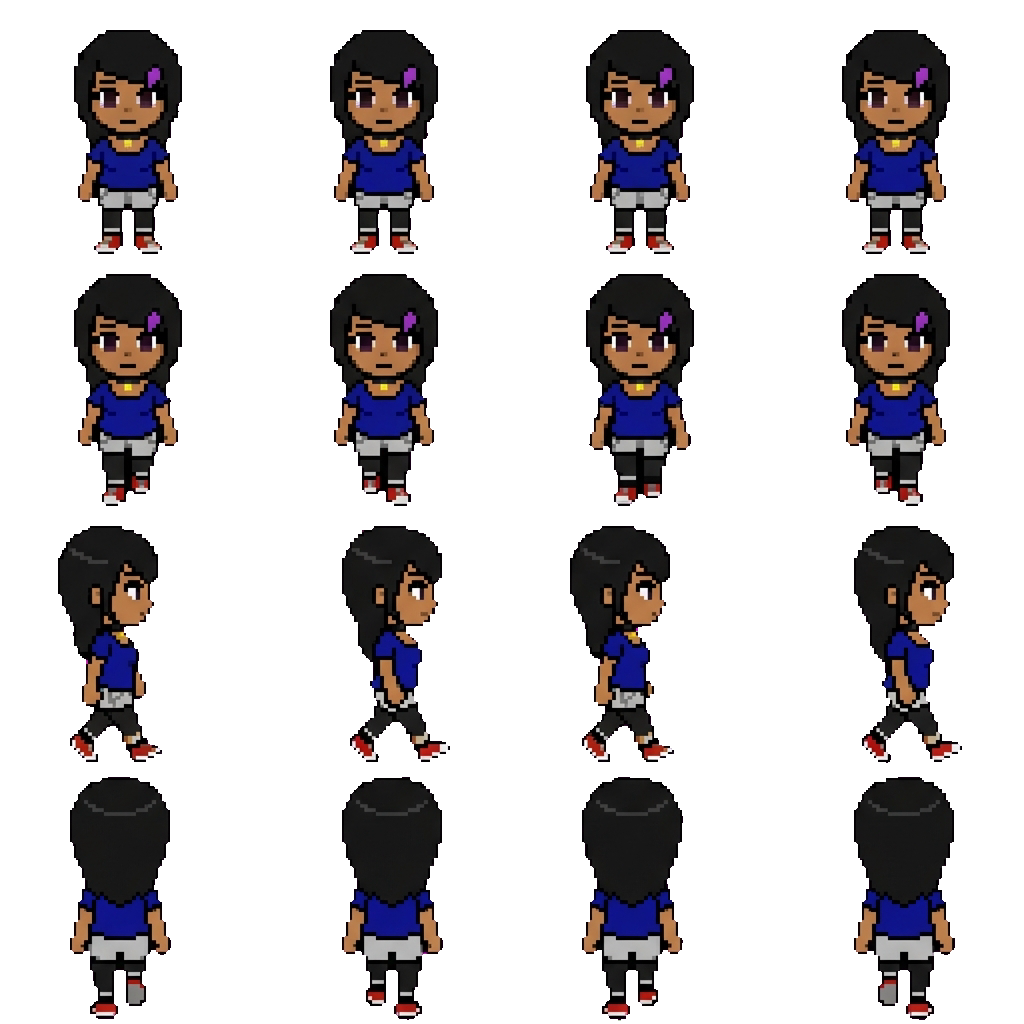 Lucy movement sprite