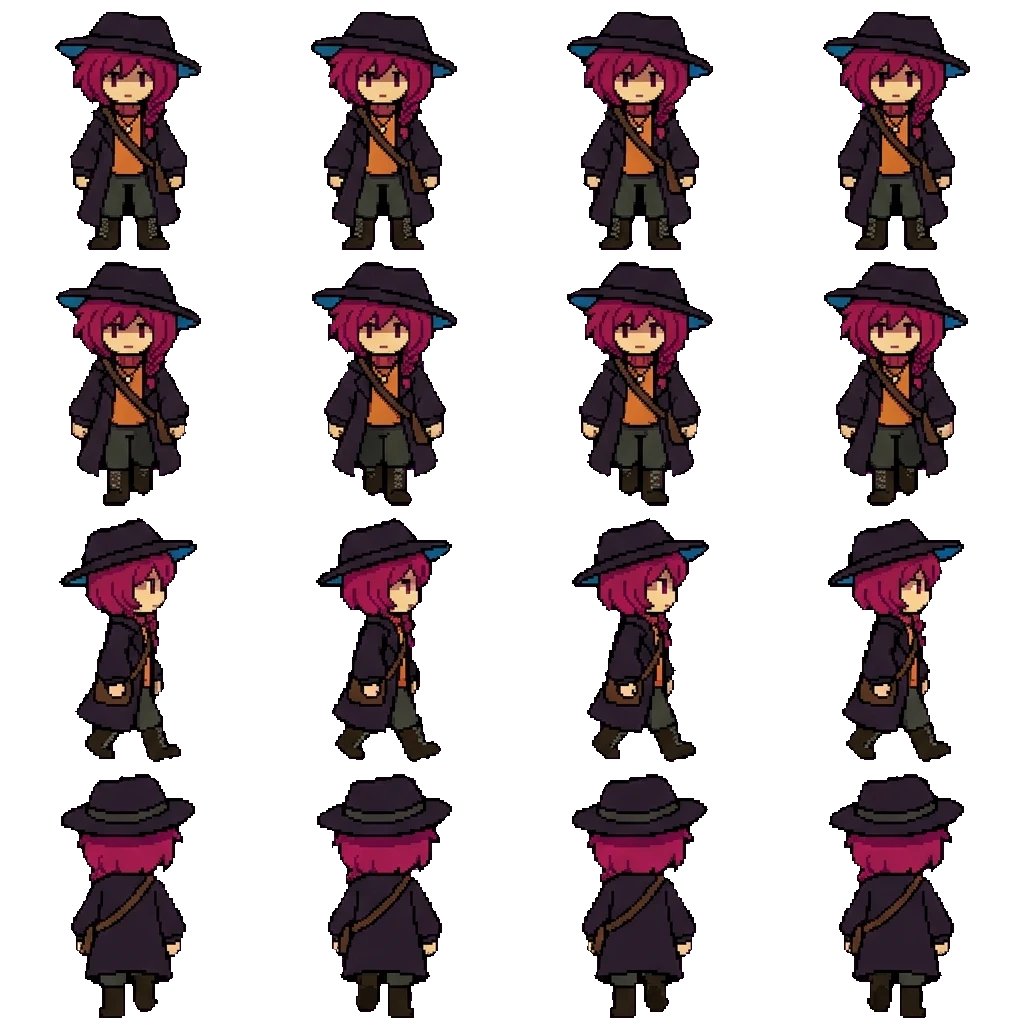 Jane Doe movement sprite