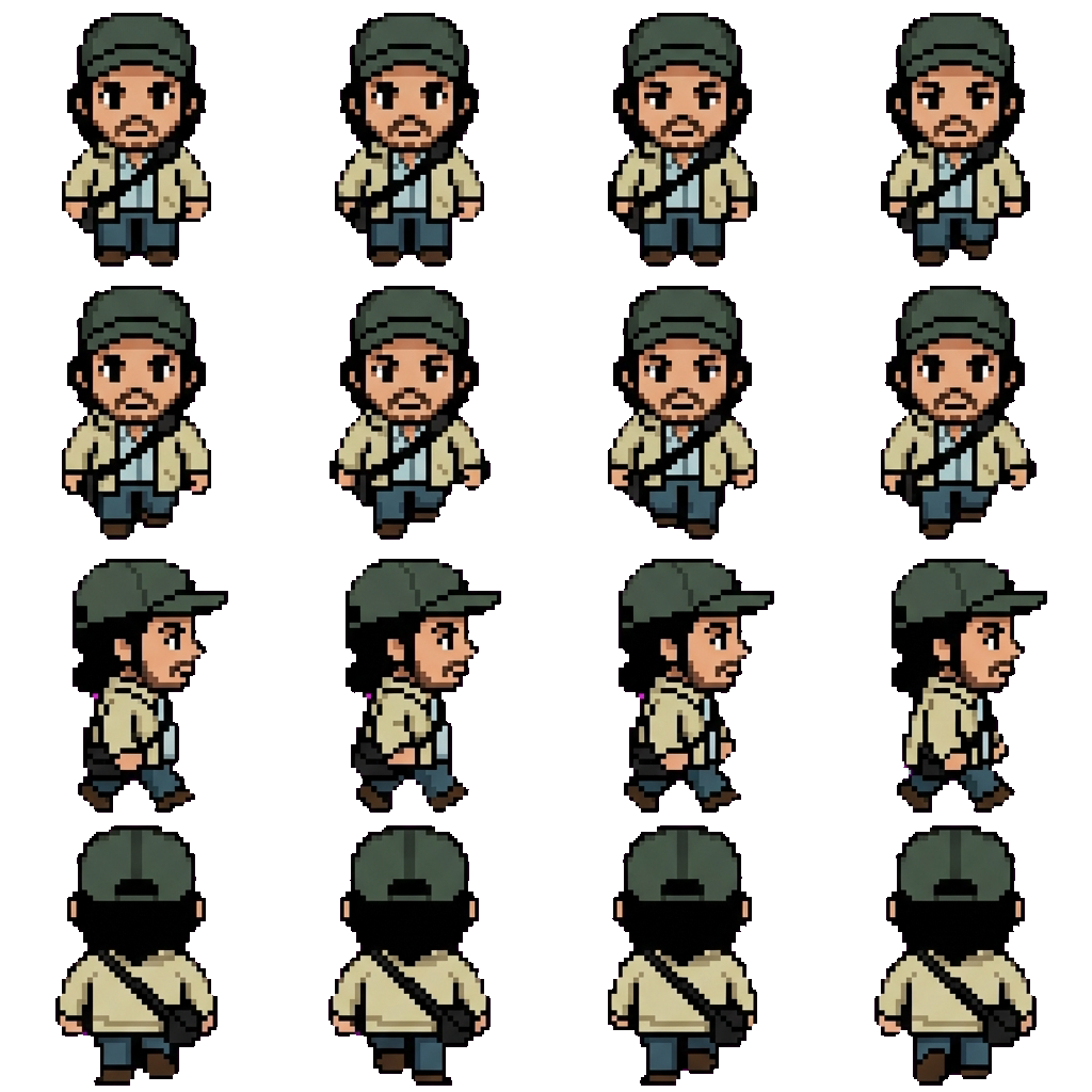 Ravi movement sprite