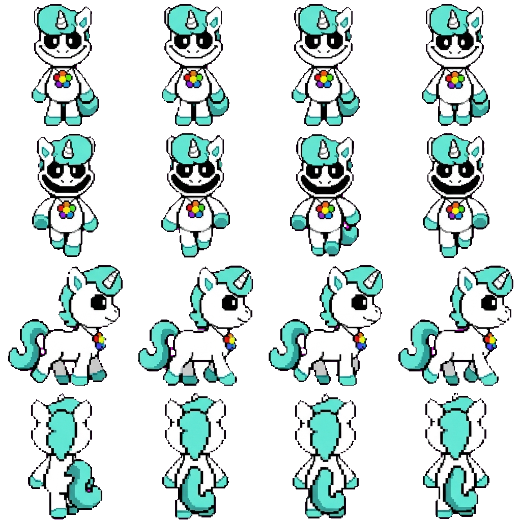 Craftycorn movement sprite